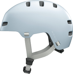 ABUS XOXO helm aqua blue, zijaanzicht