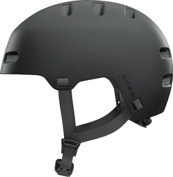 ABUS XOXO helm velvet black, zijaanzicht