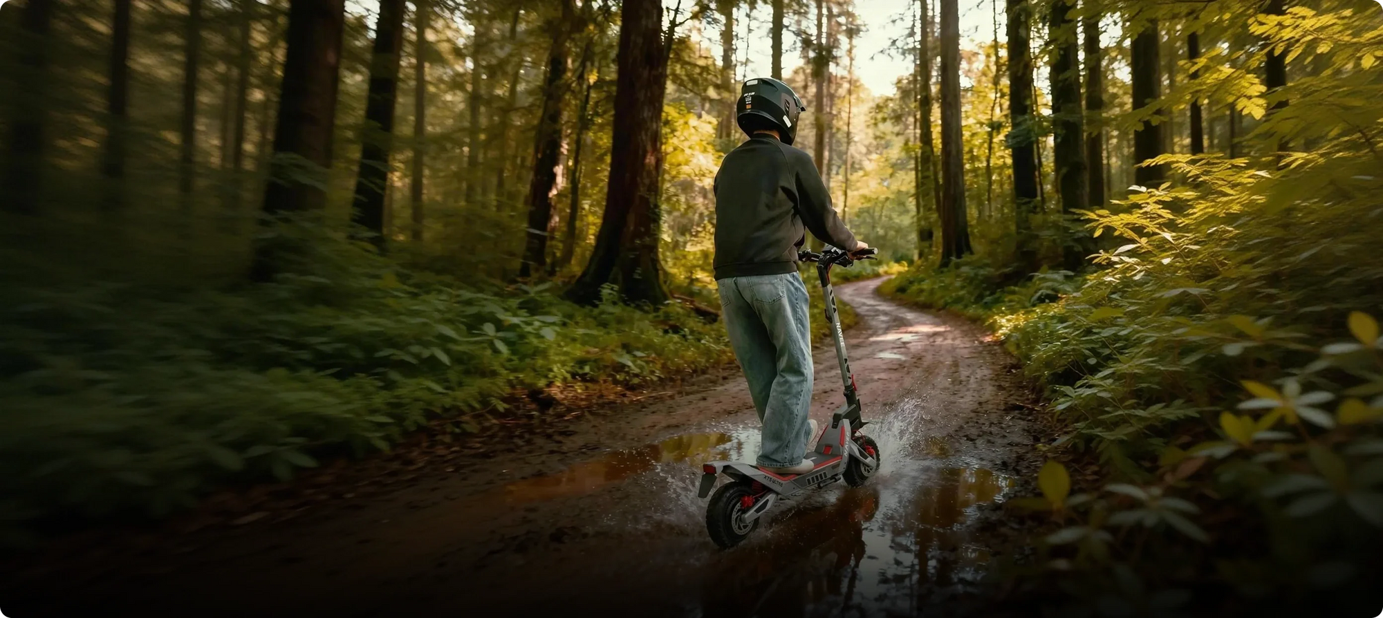 IPX6-waterbescherming voor de hele step