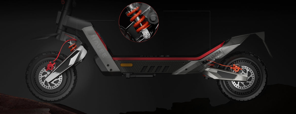 Patented Dual Damper Suspension