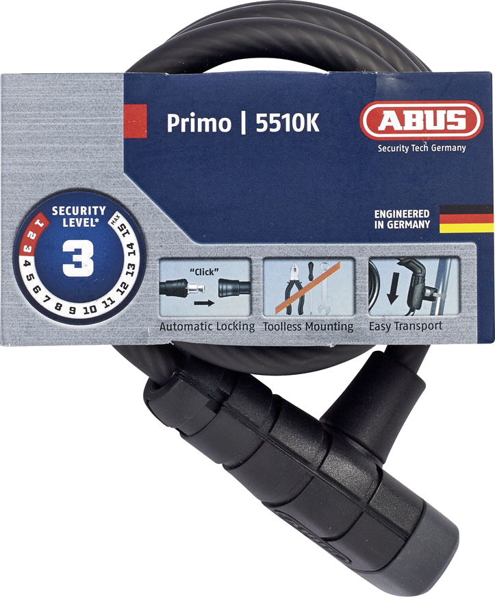 ABUS Primo 5510K/180 met houder